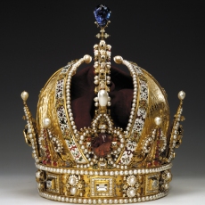 La couronne de l'Autriche au musée du trésor impérial